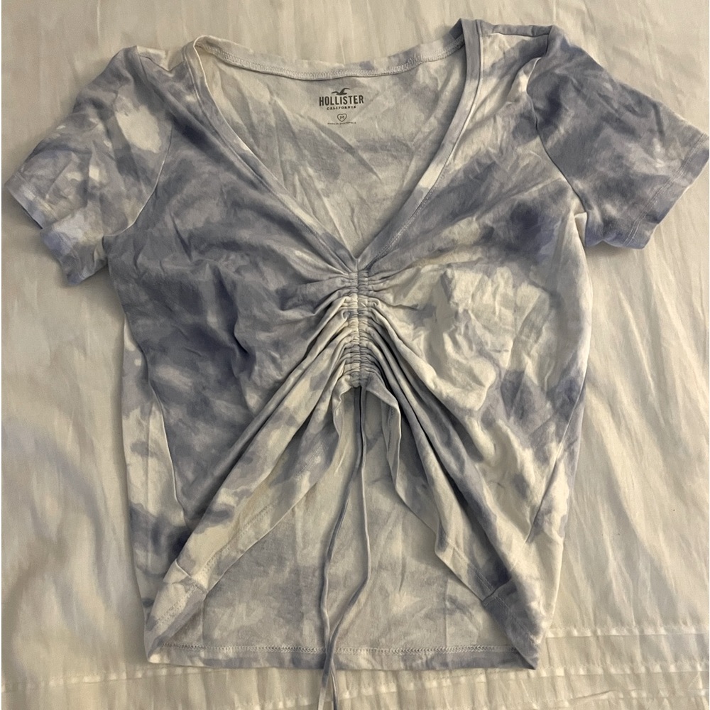 Tie-dye adjustable T-shirt